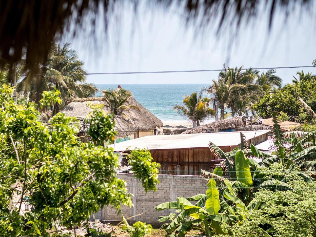 Experiencia Surf Camp Hostel Brisas de Zicatela Kültér fotó